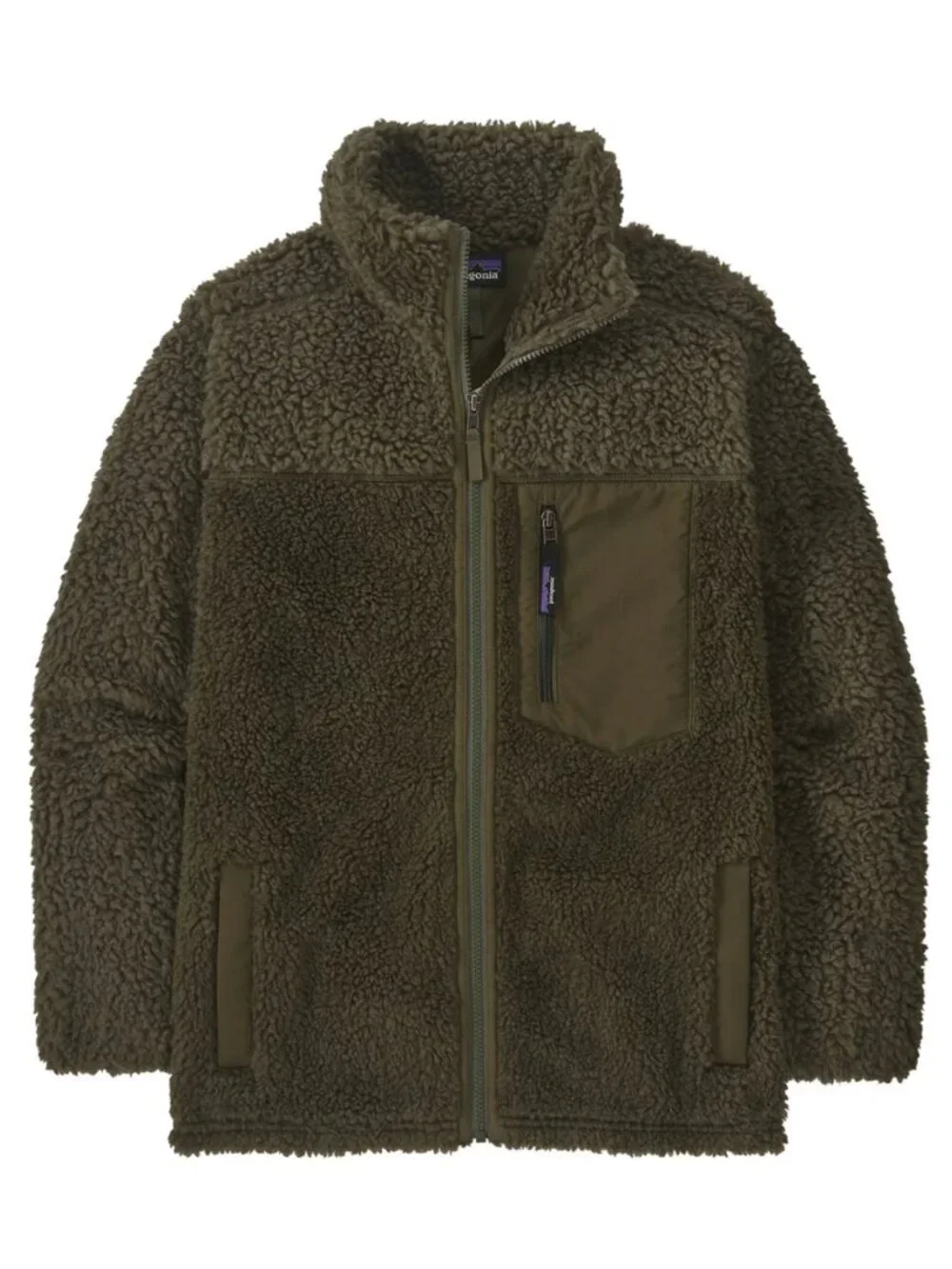 Patagonia Women’s Retro-X® Coat – Basin Green – Medium – EUC